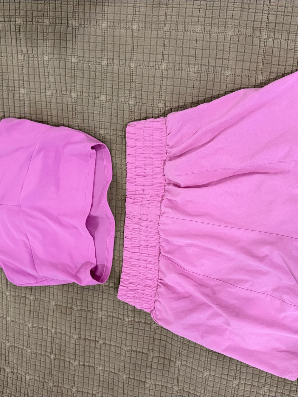 all in motion Pink Active Crop Tank and Shorts Set - Picture 6 of 6